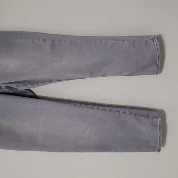 Athleta Women Sculptek Skinny Jeans 12 Gray Denim Cropped Stretchy Athleisure - Picture 3 of 15